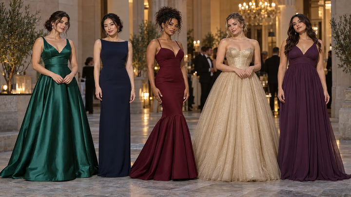 Different Types of Evening Dresses