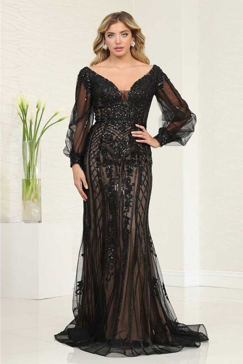 RQ8125 - BLACK/NUDE