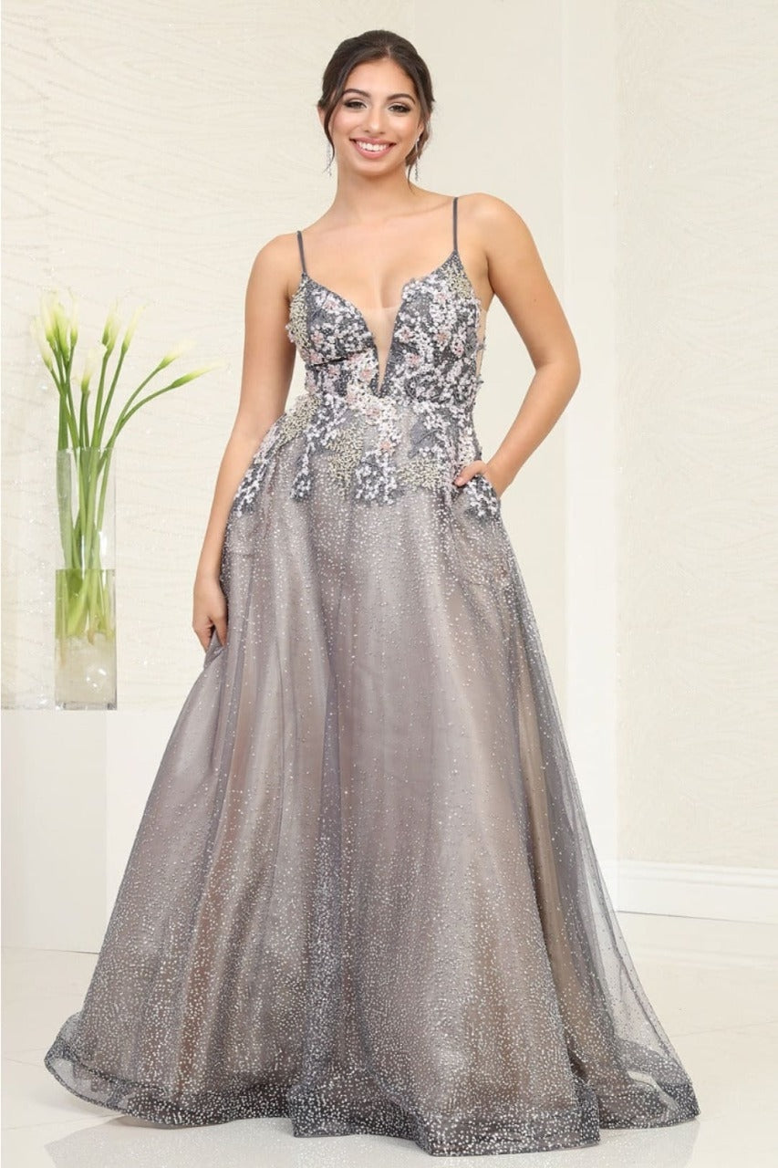 RQ8035 - CHARCOAL/NUDE