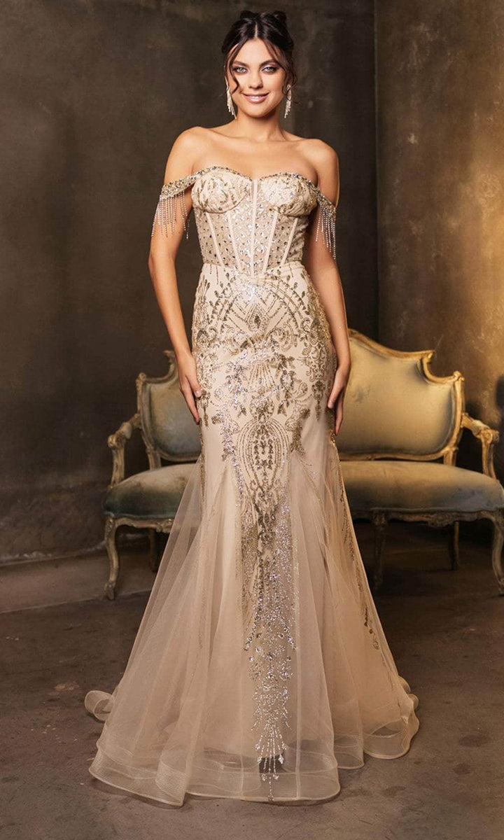 MQ2136 - CHAMPAGNE/GOLD