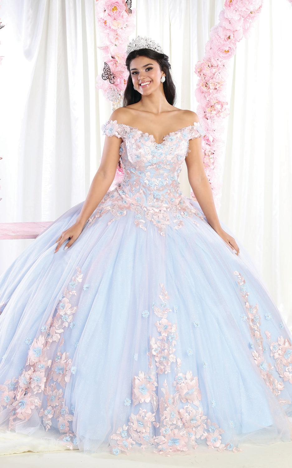 LK160 - PINK/BABYBLUE