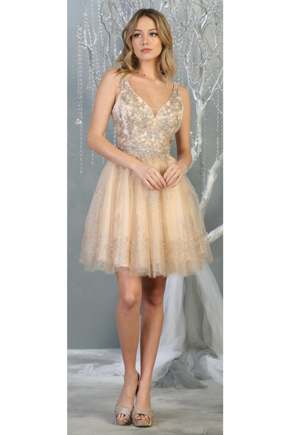 MQ1817 - CHAMPAGNE/GOLD