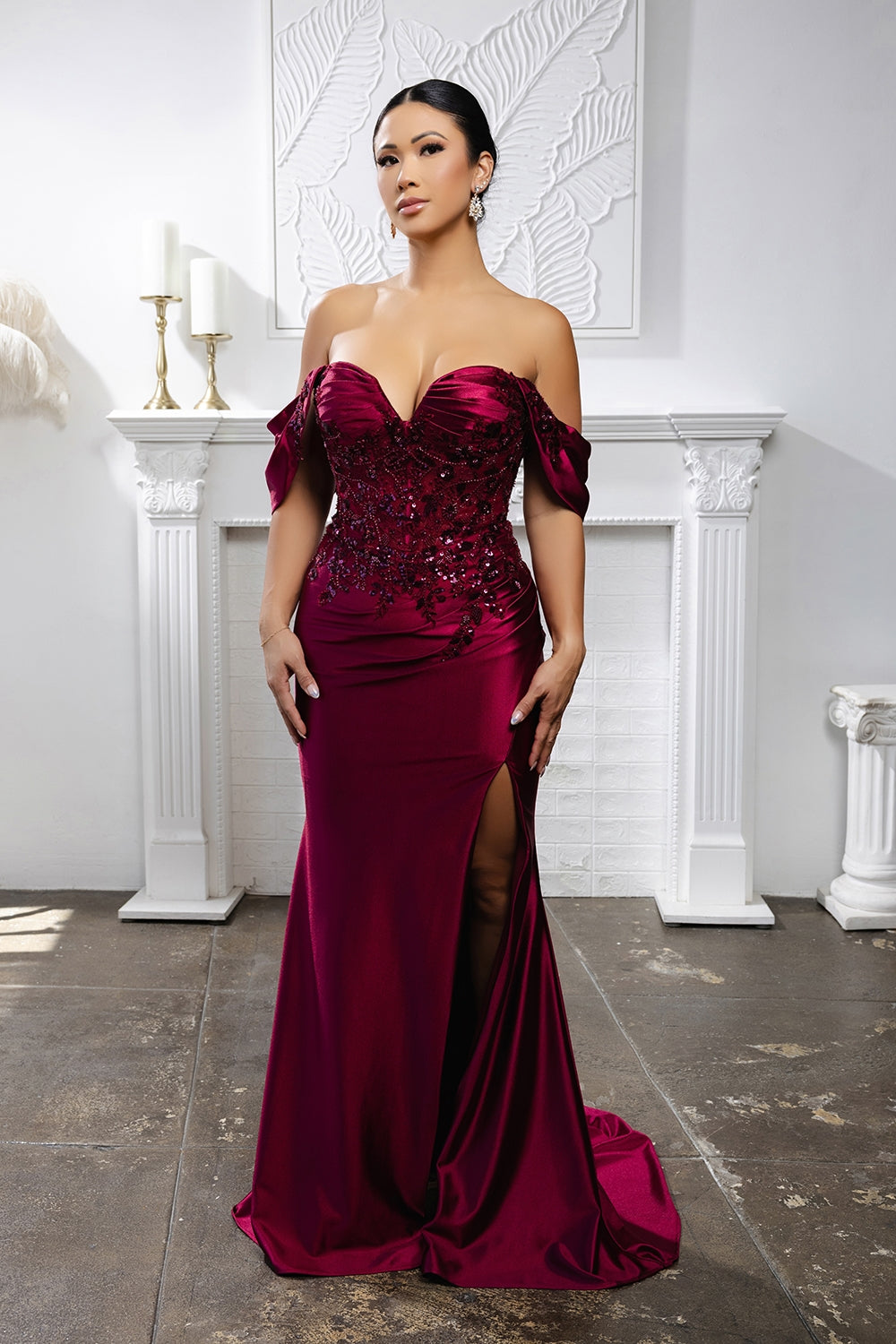 MQ2181B - BURGUNDY