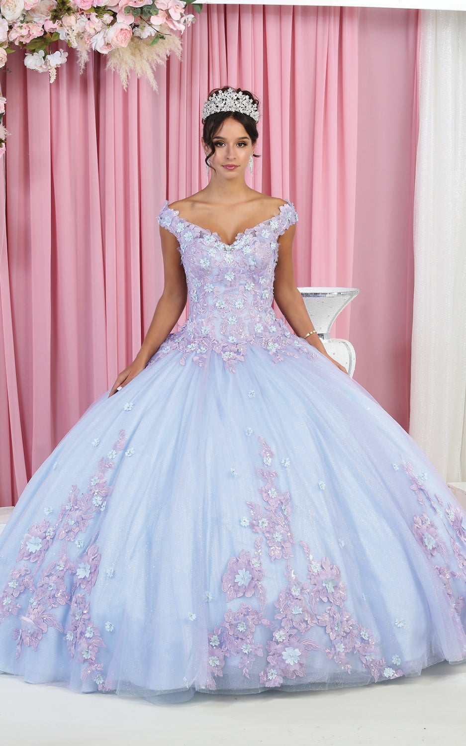LK160 - LILAC/BABYBLUE