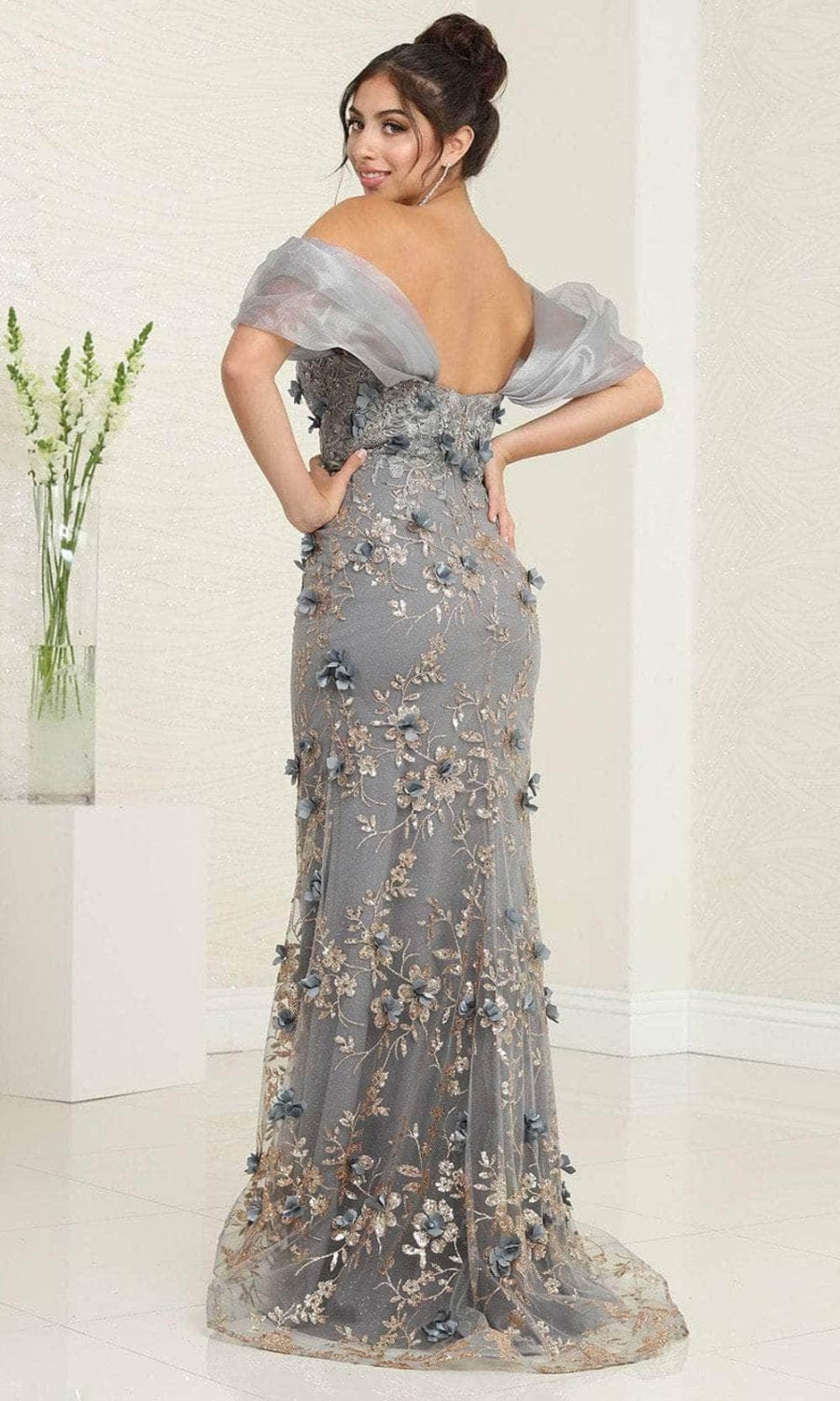 RQ8037 - CHARCOAL/GOLD