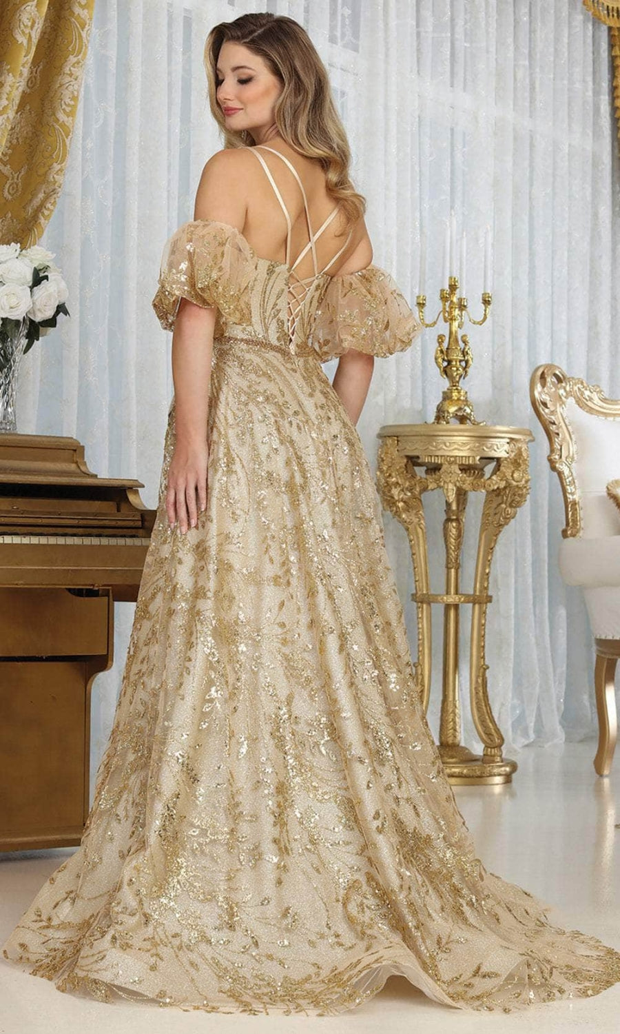 MQ2038 - CHAMPAGNE/GOLD
