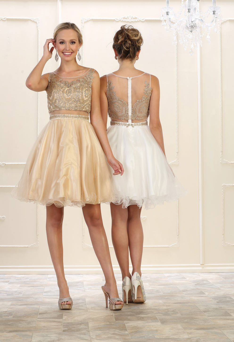 MQ1462 - IVORY/GOLD
