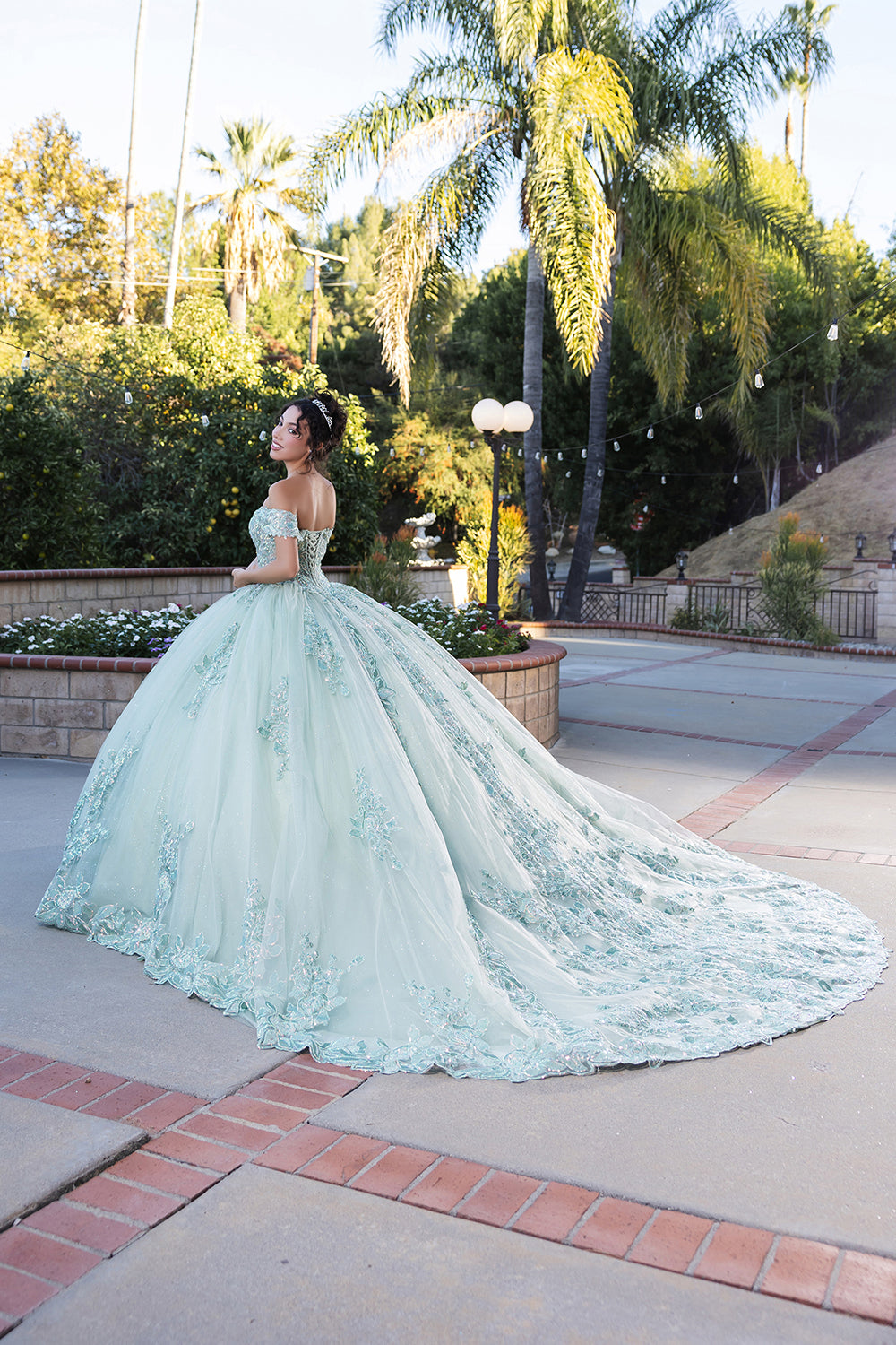 May Queen LK279 - Sequin Embroidered Sweetheart Ballgown