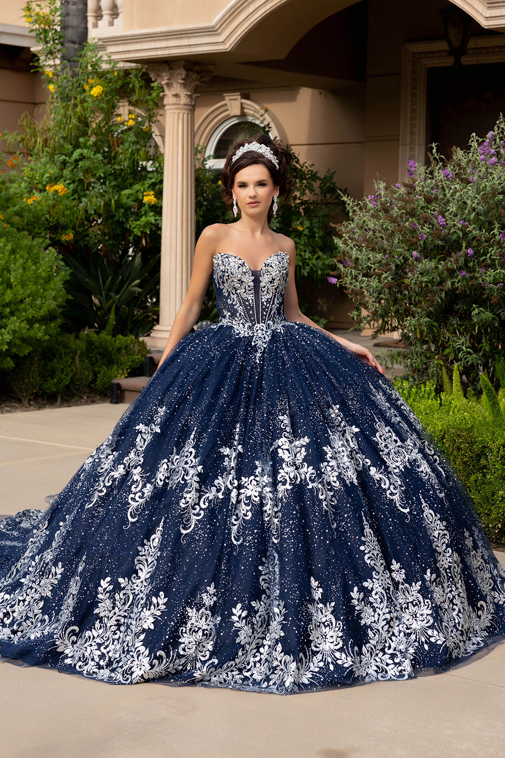 Layla K LK320 - Full-Skirt Quinceañera Ball Gown