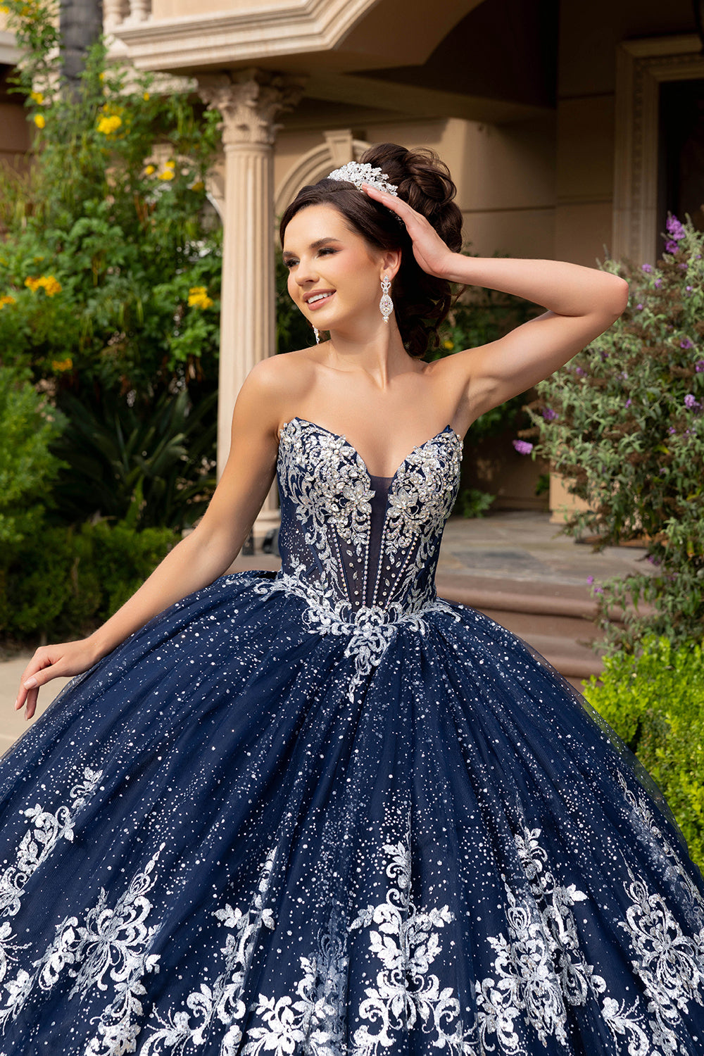 Layla K LK320 - Full-Skirt Quinceañera Ball Gown