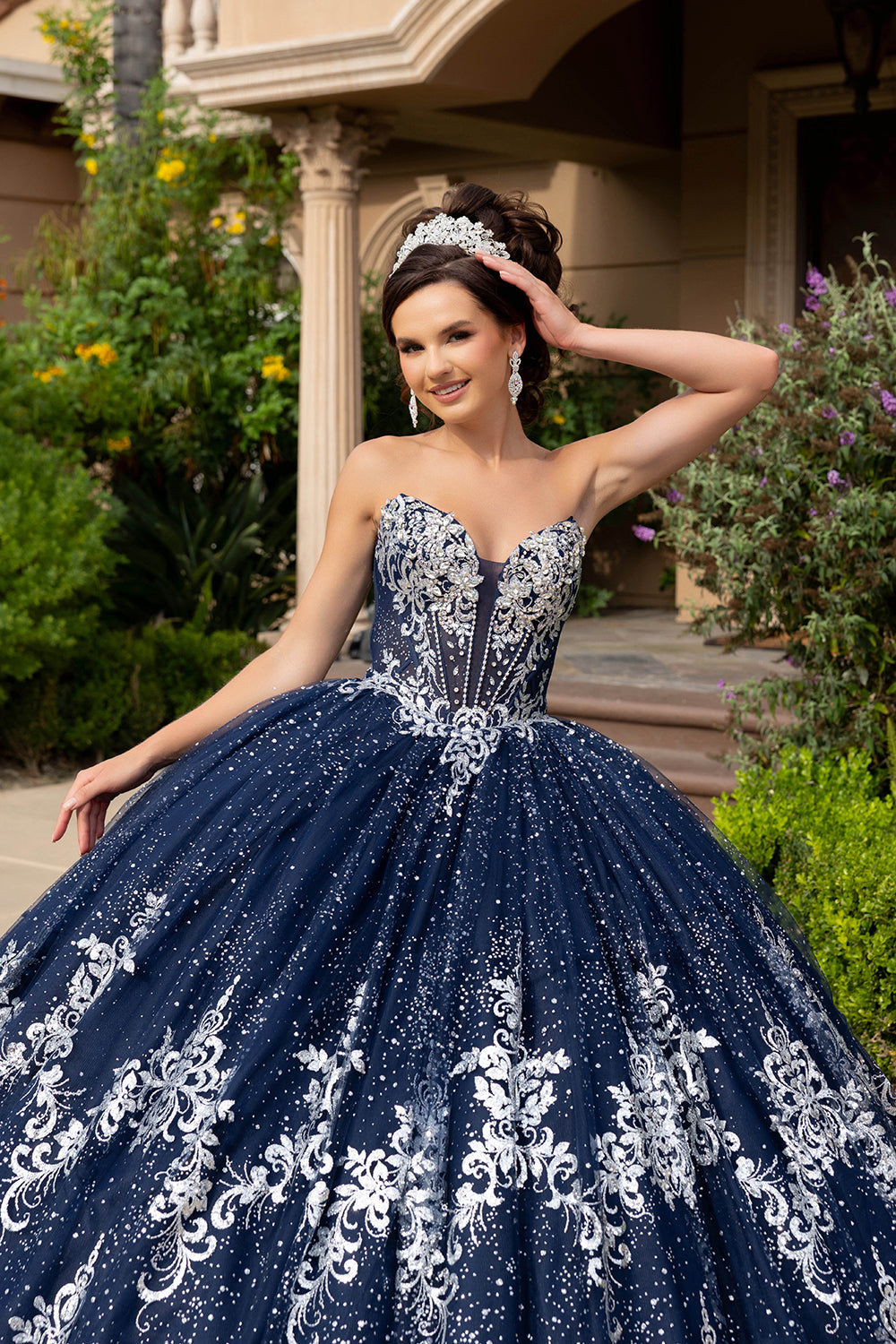 Layla K LK320 - Full-Skirt Quinceañera Ball Gown