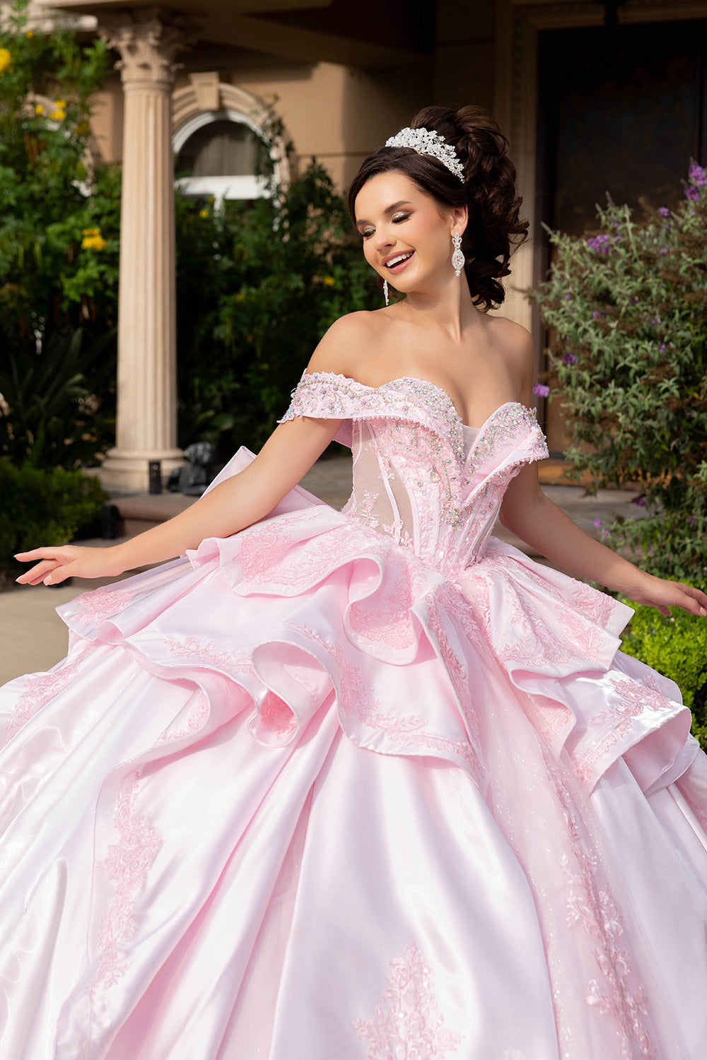 Layla K LK321 - Full-Skirt Quinceañera Ball Gown