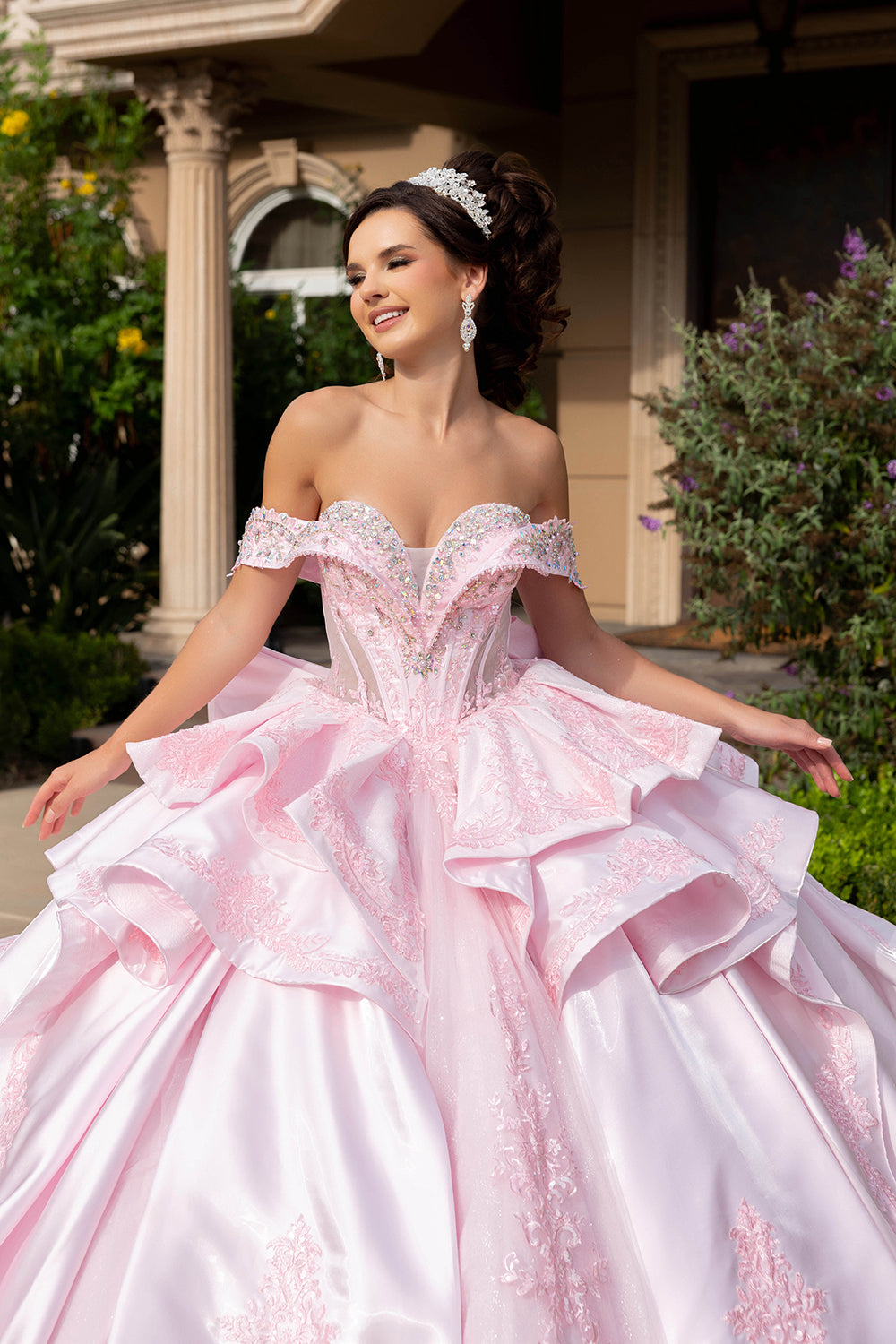 Layla K LK321 - Full-Skirt Quinceañera Ball Gown