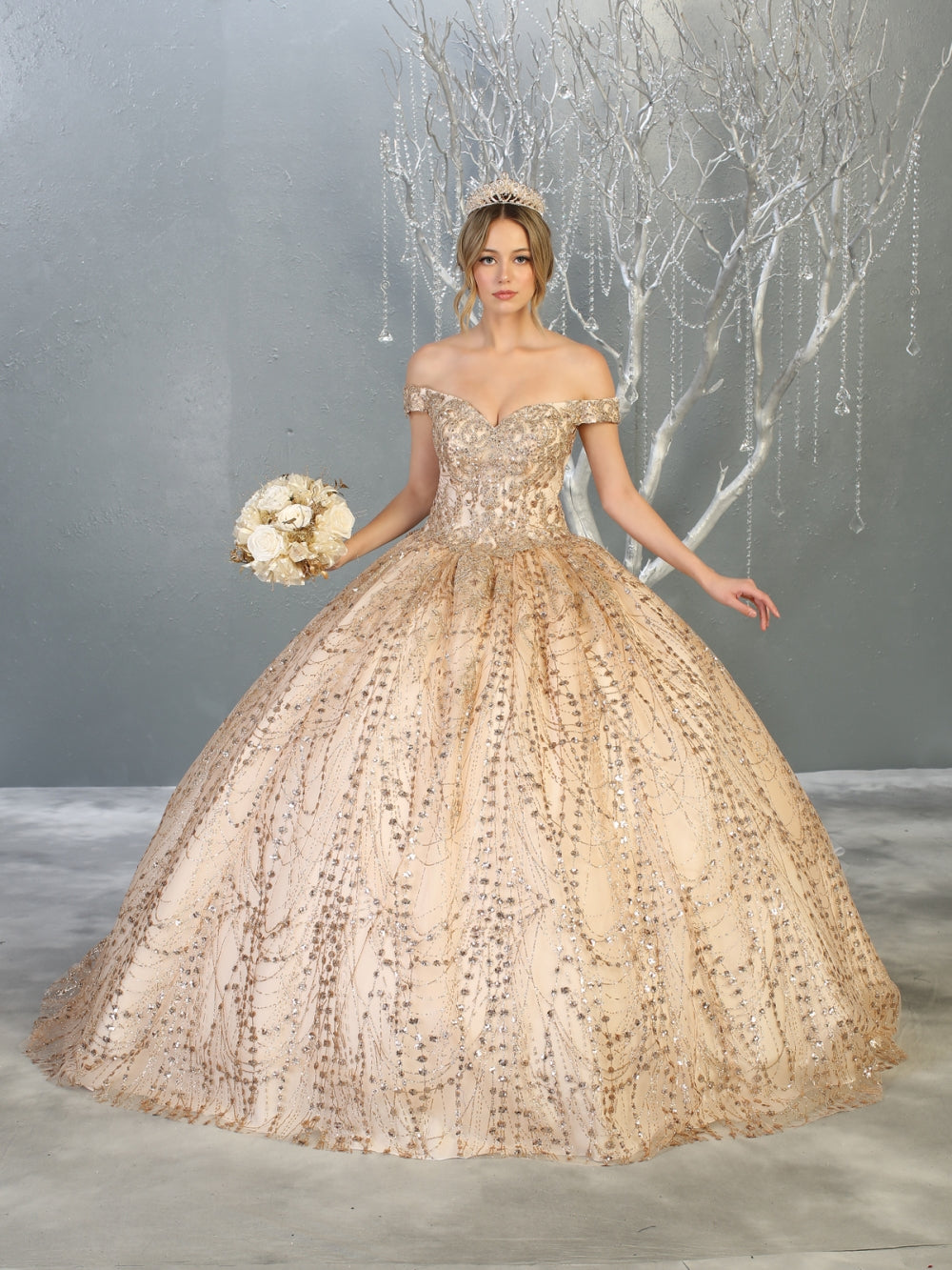 LK153 - CHAMPAGNE/ GOLD