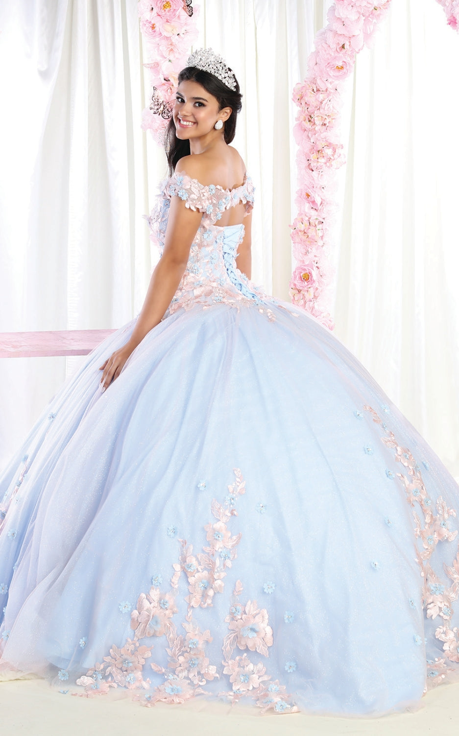 LK160 - PINK/BABYBLUE