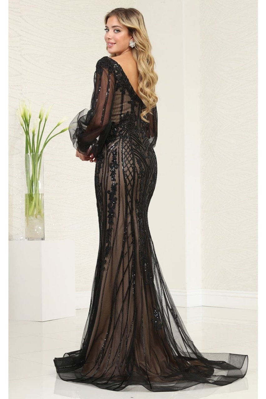 RQ8125 - BLACK/NUDE