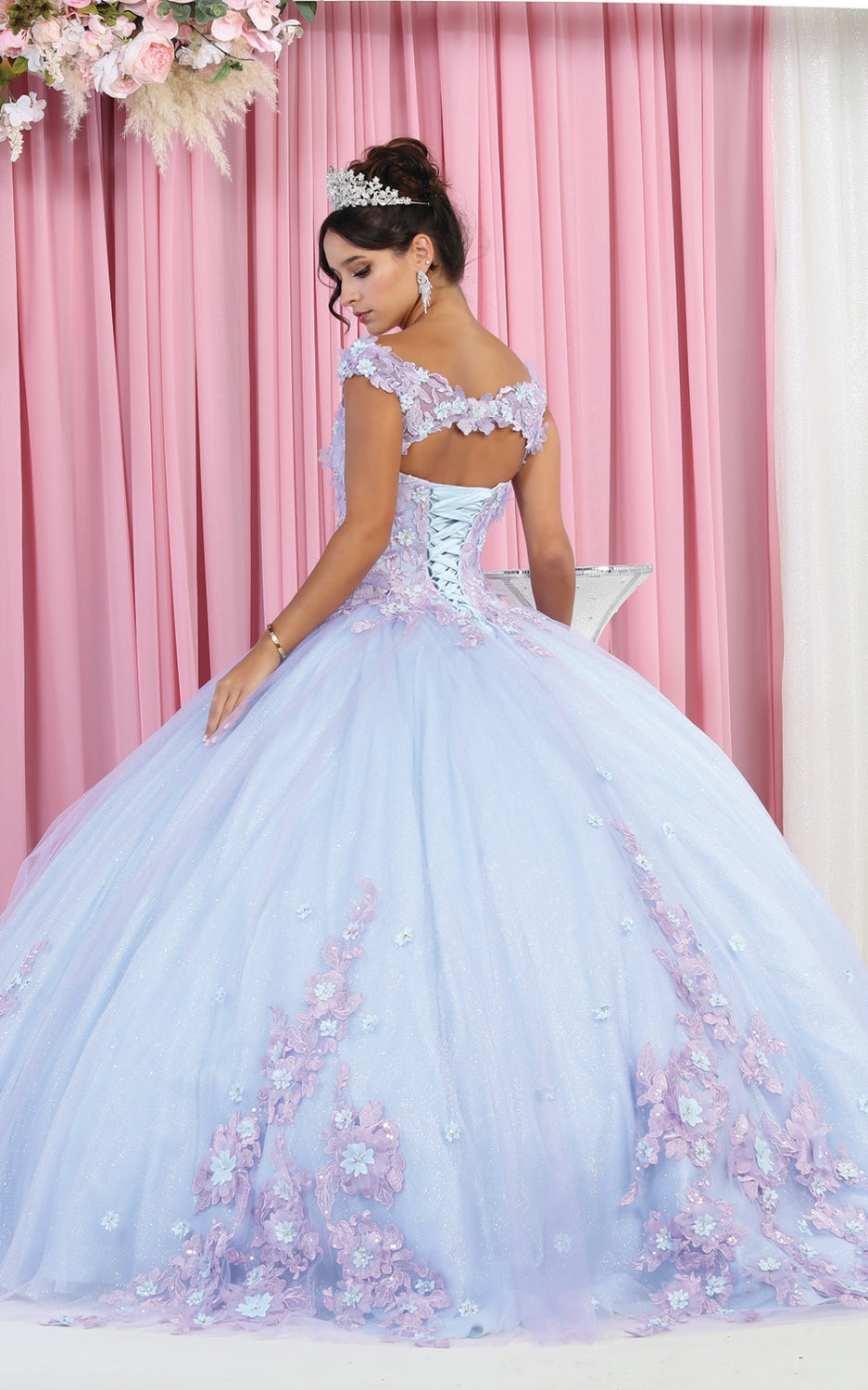 LK160 - LILAC/BABYBLUE
