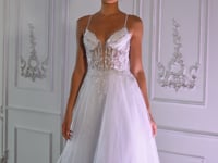 May Queen MQ2178 - Spaghetti Strap A-Line Evening Gown