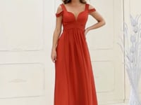 May Queen MQ1848 - Cold Shoulder Formal Gown