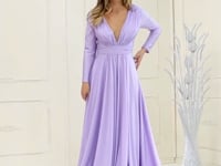 May Queen MQ1835 - Ruched A-Line Evening Dress