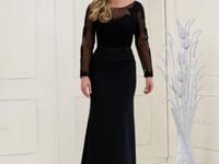 May Queen MQ1847 - Illusion Bateau Formal Gown