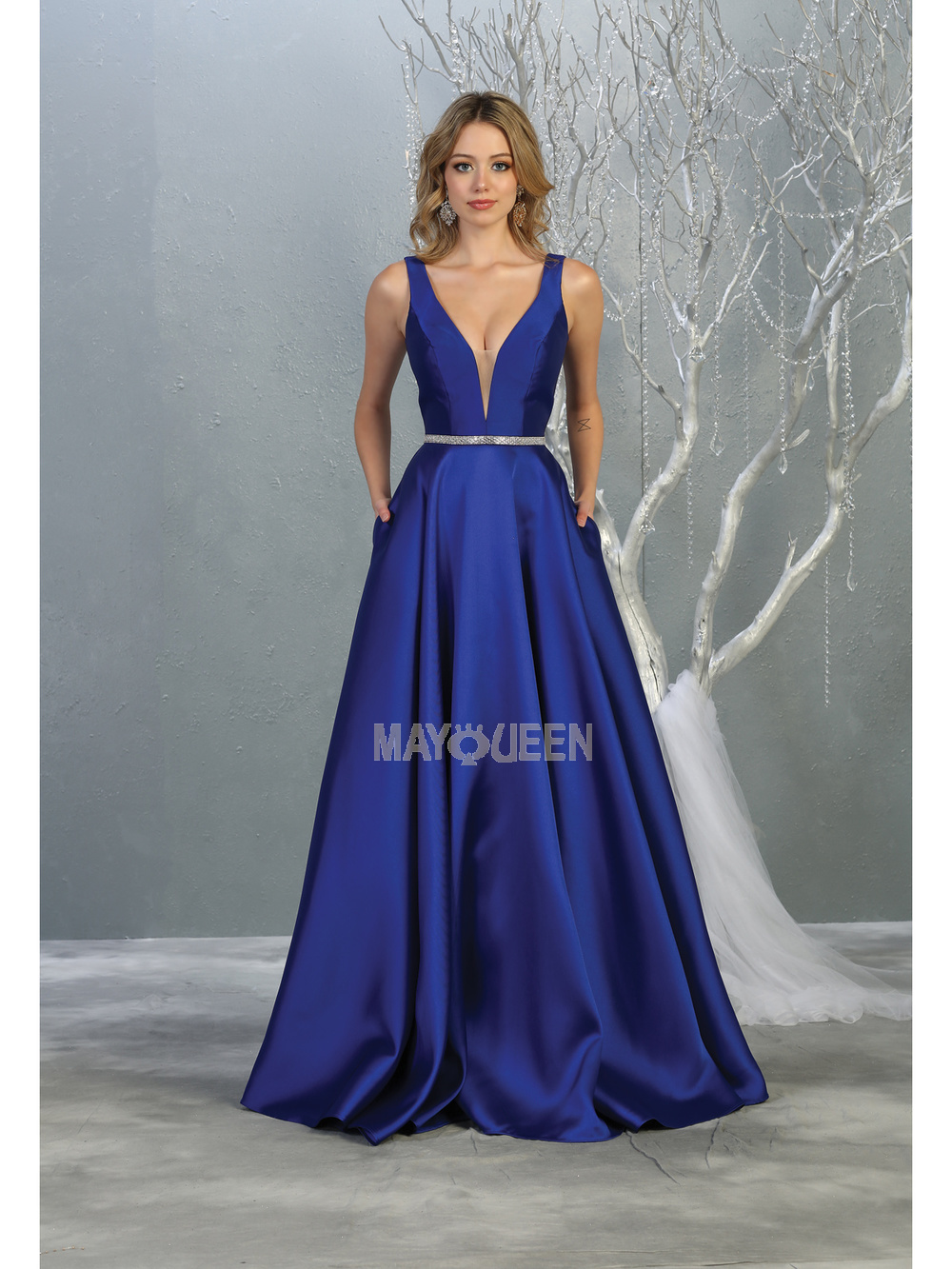 MQ1683 ROYAL-BLUE MQ1683 - BRIDESMAID